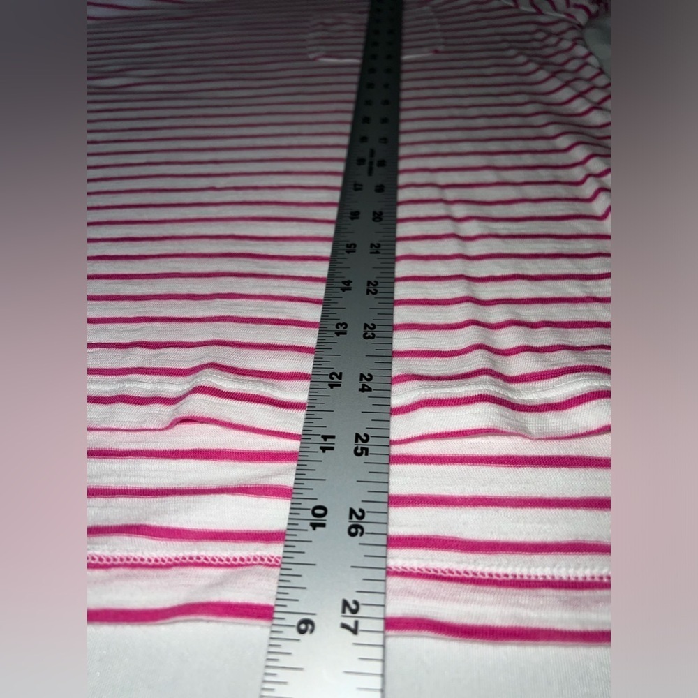 banana republic, long sleeve, semi sheer tee, large - Picture 4 of 8